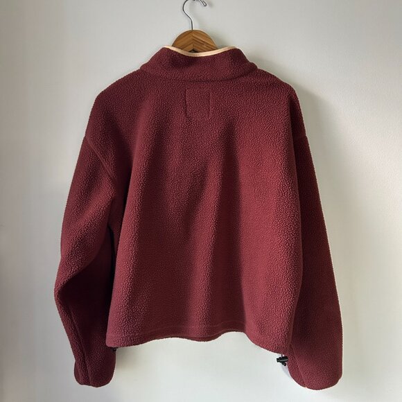 Columbia Helvetic Cropped Half Snap Fleece Pullover - Picture 5 of 12